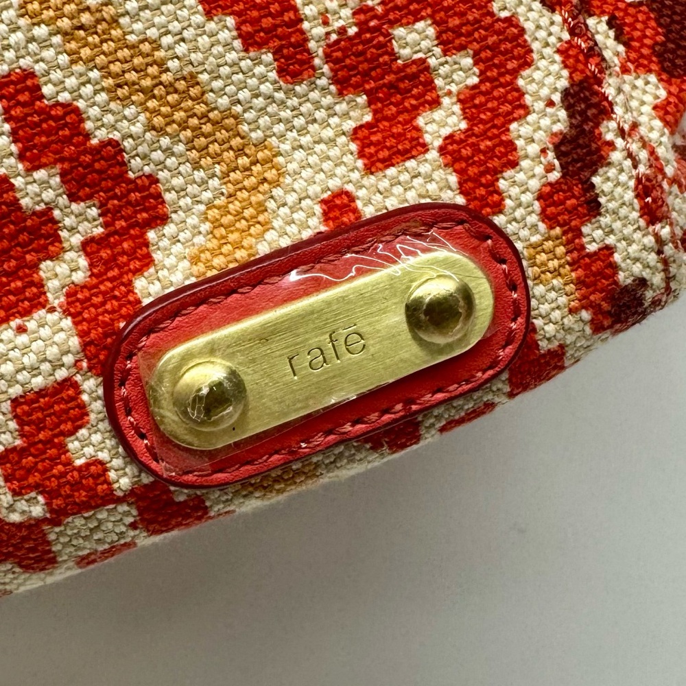 Rafe New York Playa beach bag XL orange multicolor - great condition 23” wide - Picture 14 of 15
